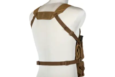 Taktyczny Chest Rig typu MK4 - Coyote Brown - obrazek 2