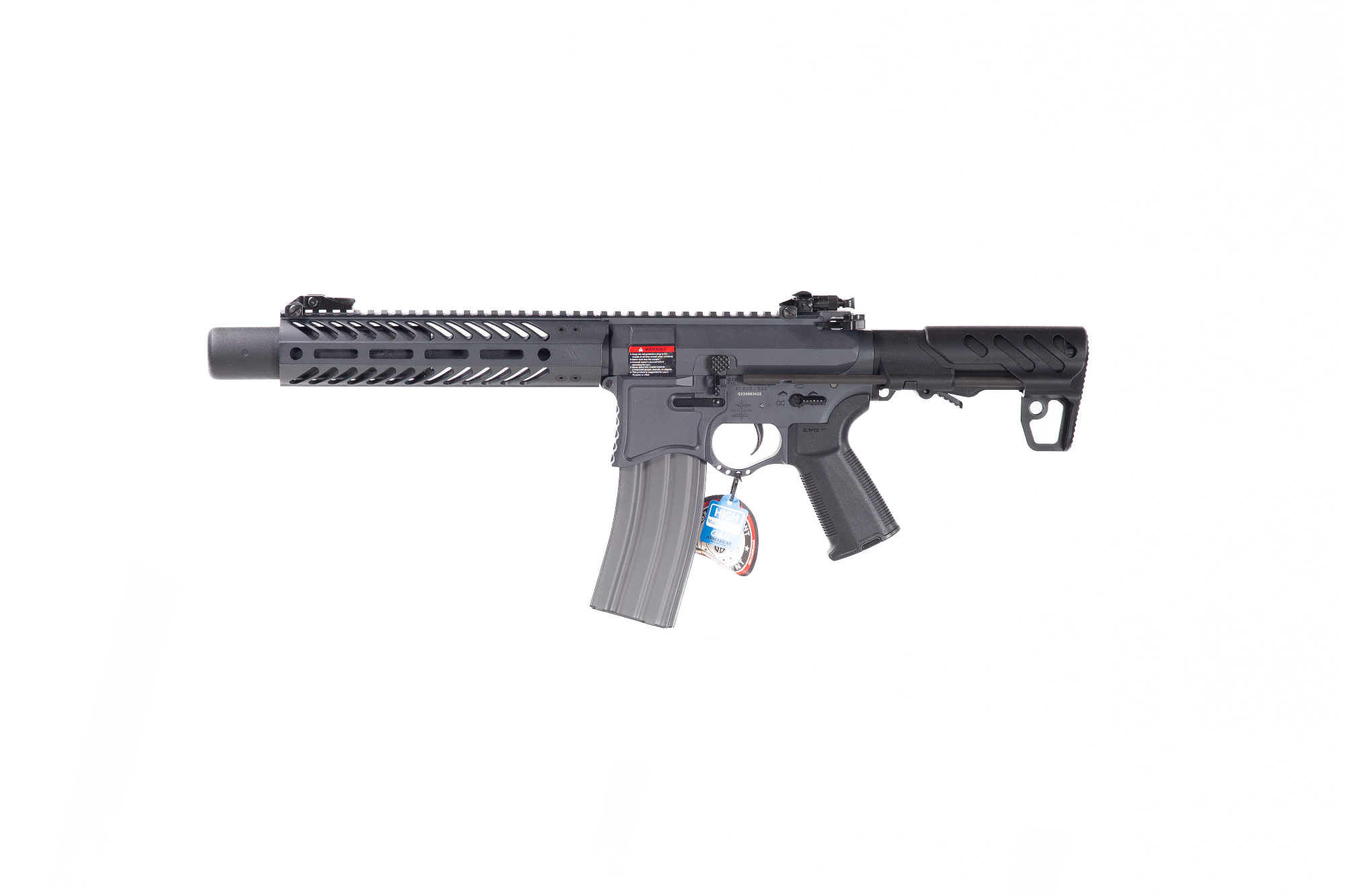 Replika karabinka SBR8 Seekins Precision 9" z tłumikiem - Szary (OUTLET) OUT-72-037813-00 asgbox.pl Replika karabinka SBR8 Seekins Precision 9" z tłumikiem - Szary (OUTLET) - obrazek 3