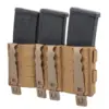 asgbox.pl - Potrójna ładownica na magazynki karabinowe Wosport Coyote Brown