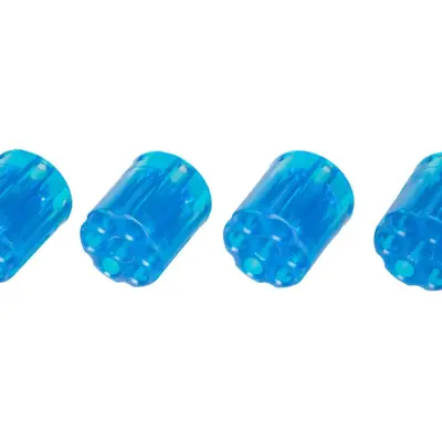 Alternative view of Zestaw 4 bębenków do rewolweru G296 - Niebieskie