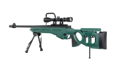 Karabin snajperski ASG Snow Wolf SW-98 z lunetą i dwójnogiem - obrazek 2