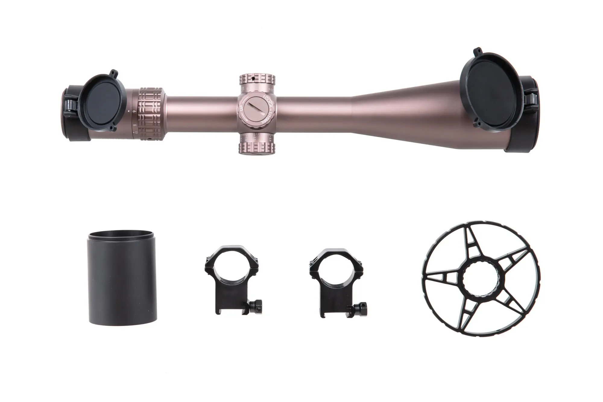 Luneta VictOptics S4 6-24x50 SFP Coyote Flat Dark Earth VEC-10-043305-00 asgbox.pl Luneta VictOptics S4 6-24x50 SFP Coyote Flat Dark Earth - obrazek 3