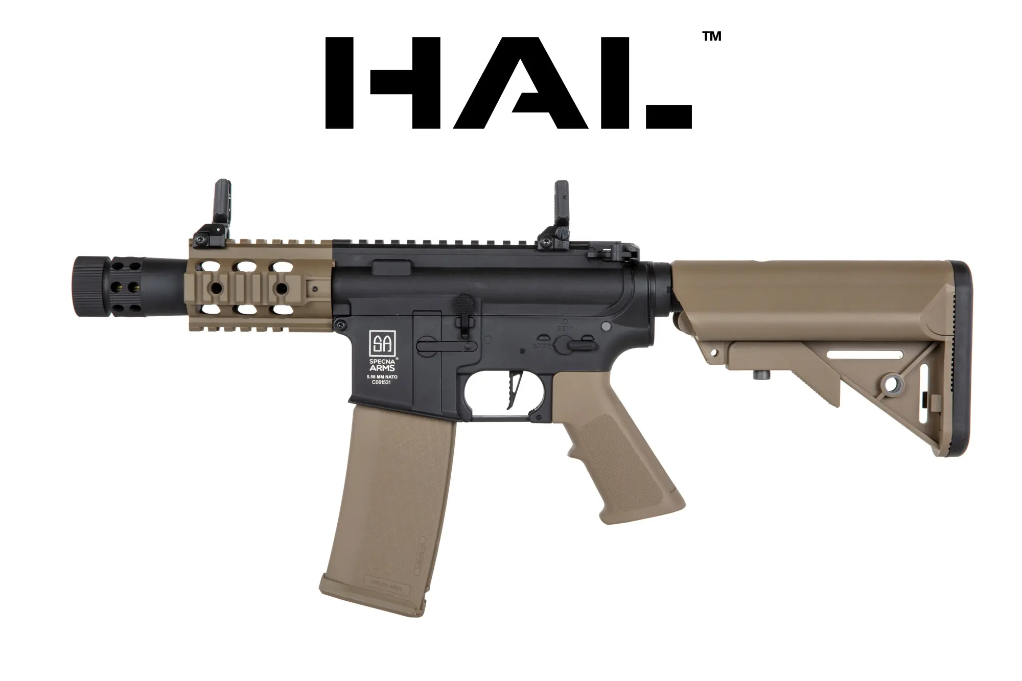 Karabinek ASG Specna Arms SA-C10 CORE™ HAL ETU™ Half-tan OD-G-SPE-01-041247-00 asgbox.pl Karabinek ASG Specna Arms SA-C10 CORE™ HAL ETU™ Half-tan - obrazek 3