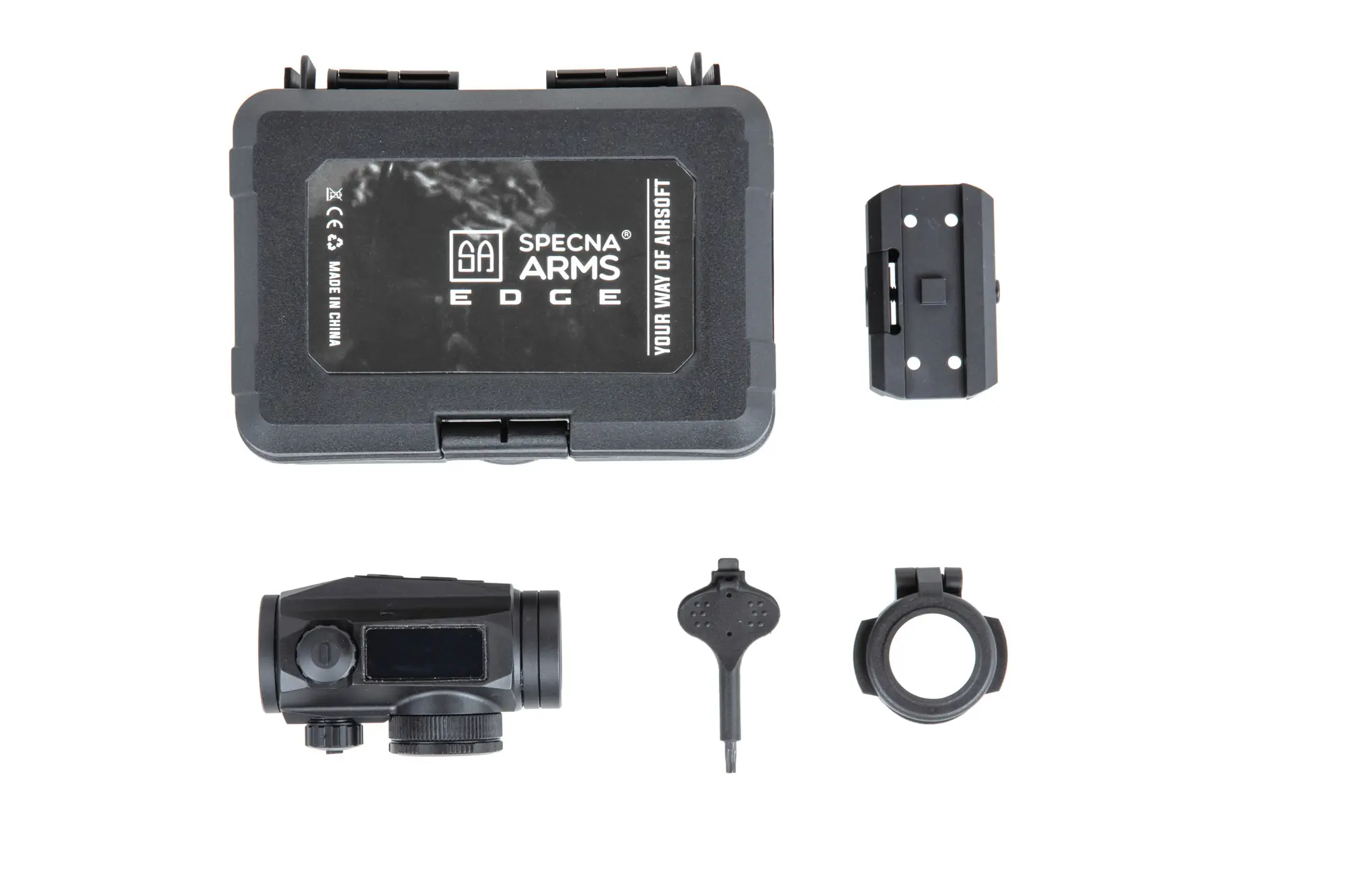 Kolimator Specna Arms EDGE™ HP V2 Czarny SPE-10-040706-00 asgbox.pl Kolimator Specna Arms EDGE™ HP V2 Czarny - obrazek 3