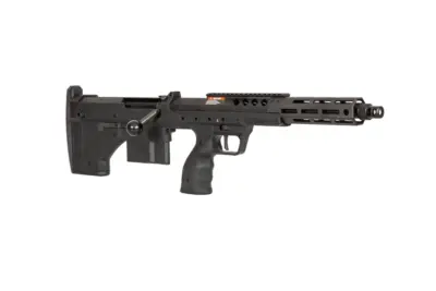 Replika karabinu snajperskiego Desert Tech SRS-A2/M2 Covert 16” (praworęczna) - czarna - obrazek 3