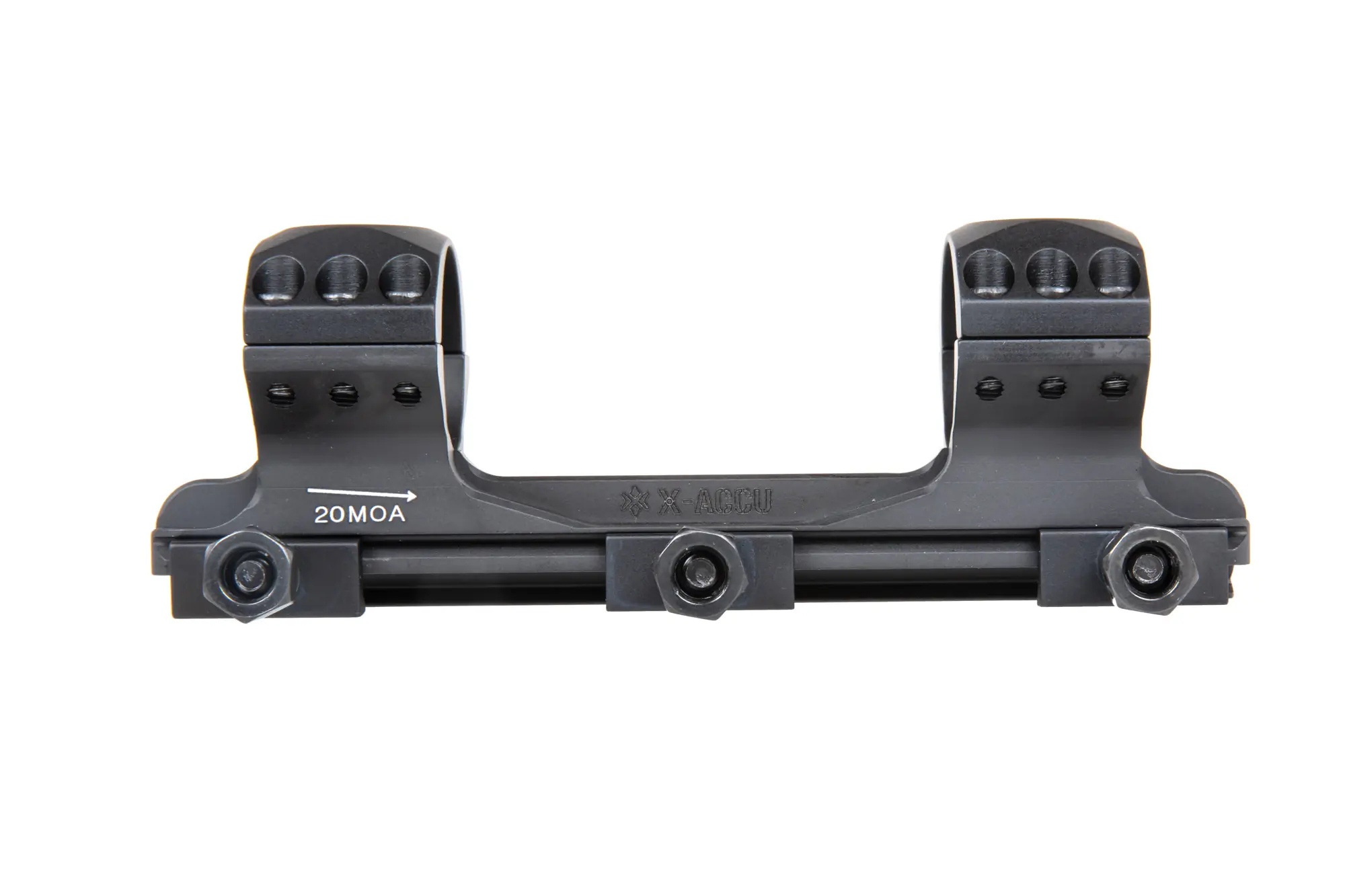 Jednoczęściowy wysoki montaż 30mm Vector Optics na szynę Picatinny X-ACCU 20 MOA VEC-10-043367-00 asgbox.pl Jednoczęściowy wysoki montaż 30mm Vector Optics na szynę Picatinny X-ACCU 20 MOA - obrazek 3