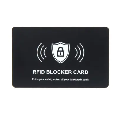 Alternative view of Karta zabezpieczająca RFID Fjord Nansen Czarna