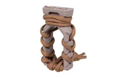 Chwyt taktyczny paracord Tan - obrazek 2