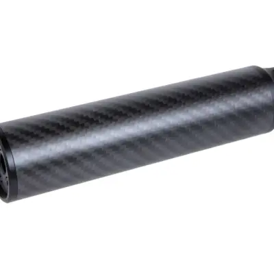 asgbox.pl - Karbonowy tłumik dźwięku Silverback Airsoft Medium 16mm CW