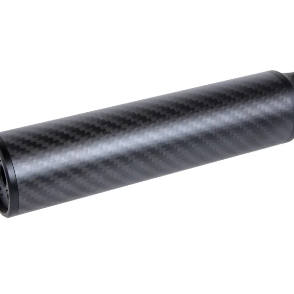 asgbox.pl - Karbonowy tłumik dźwięku Silverback Airsoft Medium 16mm CW