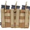 Potrójna ładownica typu Open na magazynki M4/M16 Specna Arms Tactical Tan OD-G-SPE-19-041836-00 asgbox.pl