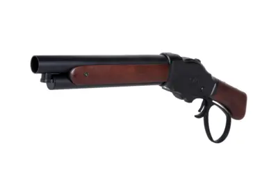 Replika strzelby Golden Eagle M1887 Compact Wild Lever Czarny - obrazek 4
