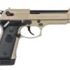 Pistolet ASG ICS BLE-BM9 Dual Power Half-Tan (z magazynkiem na CO2) OD-G-ICS-02-043549-00 asgbox.pl