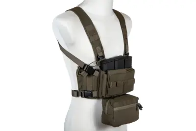 Taktyczny Chest Rig typu Mk4 - Oliwkowy - obrazek 4