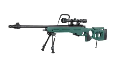 Karabin snajperski ASG Snow Wolf SW-98 z lunetą i dwójnogiem - obrazek 3
