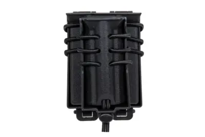 asgbox.pl - Ładownica na 2 magazynki M4/M16 i 9mm Wosport Urban Assault Quick Pull Czarny