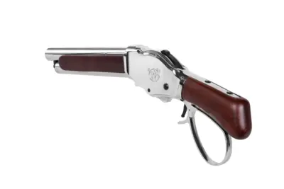 Replika strzelby Golden Eagle M1887 Compact Wild Lever Srebrny - obrazek 4