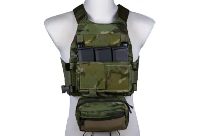 asgbox.pl - Kamizelka taktyczna typu FCS wraz z panelem typu MK Chest Rig - MC Tropic