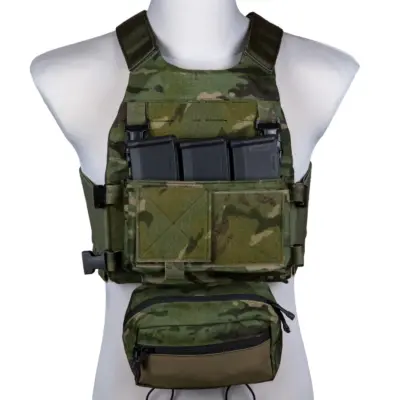 asgbox.pl - Kamizelka taktyczna typu FCS wraz z panelem typu MK Chest Rig - MC Tropic