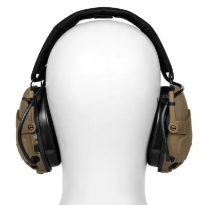 Alternative view of Taktyczne słuchawki aktywne Bluetooth HD-16 - Tan