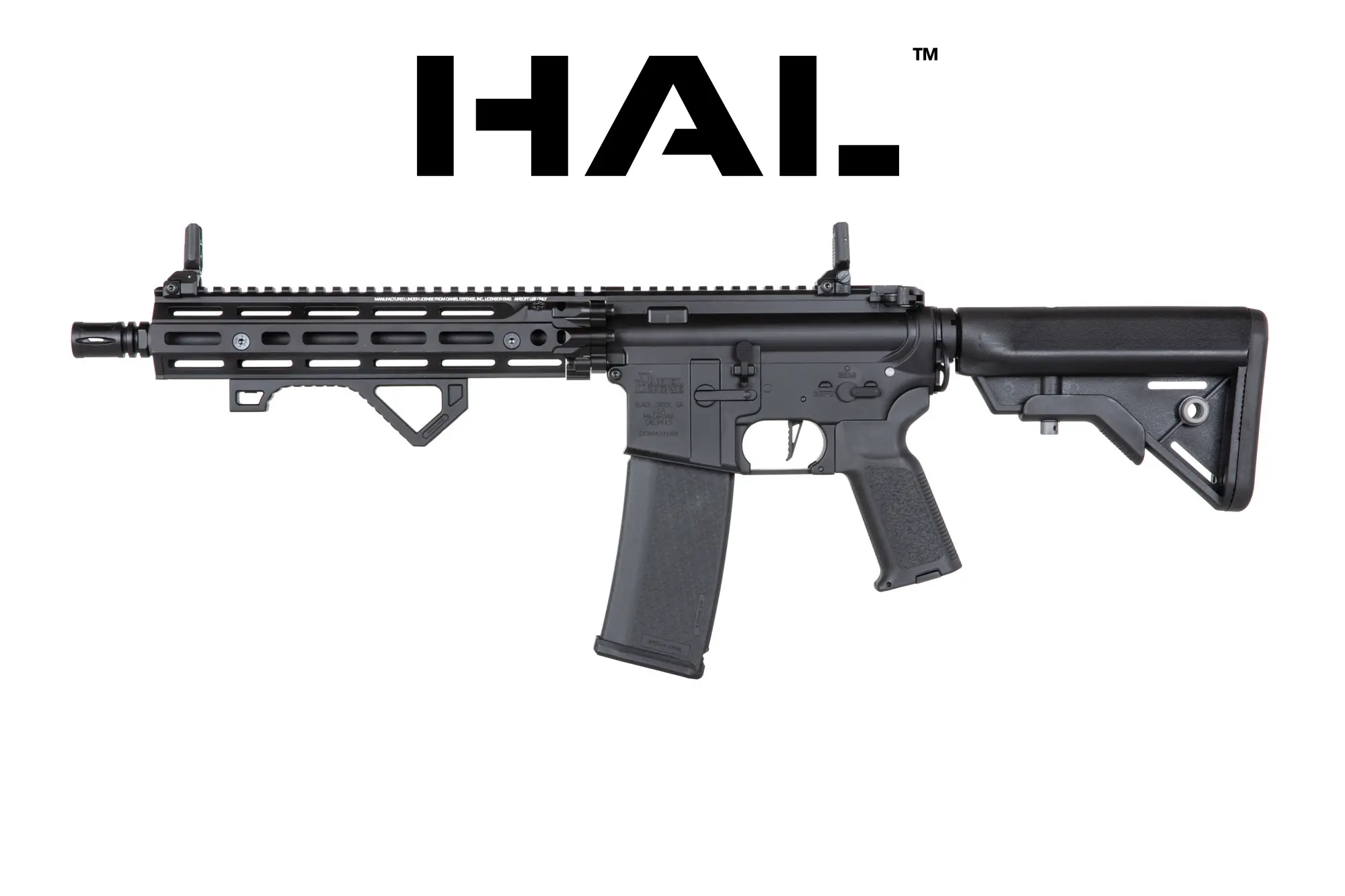 Karabinek ASG Specna Arms Daniel Defense® SA-E27 RIS III 10,5'' EDGE™ HAL ETU™ Czarny OD-G-SPE-01-041325-00 asgbox.pl Karabinek ASG Specna Arms Daniel Defense® SA-E27 RIS III 10,5'' EDGE™ HAL ETU™ Czarny - obrazek 4