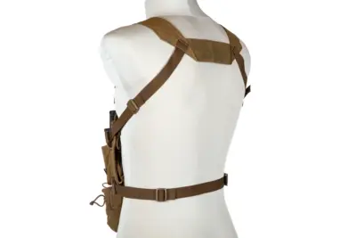 Taktyczny Chest Rig typu MK4 - Coyote Brown - obrazek 3