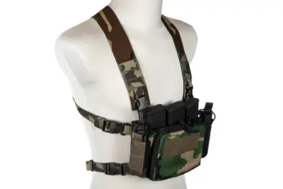 Taktyczny Chest Rig typu D3CRM - Woodland - obrazek 2