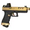 EU18 Pistol Replica with BDS Red Dot - Vented Gold OD-G-VRK-02-033471-00 asgbox.pl