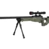 Replika karabinu snajperskiego Specna Arms SA-S14 EDGE™ z lunetą i dwójnogiem Oliwkowa OD-G-SPE-03-039593-00 asgbox.pl