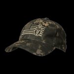 KRYPTEK Flag Hat, One Size - Kryptek Obskura Nox