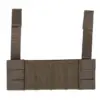 Dodatkowy panel Molle do kamizelek typu Chest Rig Wosport Ranger Green OD-G-WSP-18-039678-00 asgbox.pl