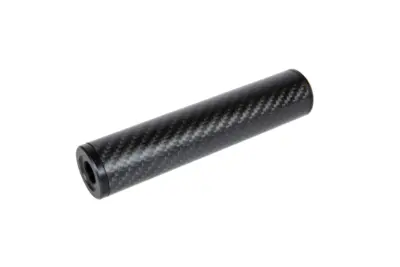 Karbonowy tłumik dźwięku 30x150mm - Czarny - obrazek 3