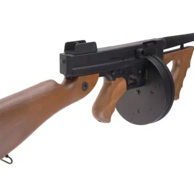 Pistolet maszynowy ASG CYMA CM.051 Tommy Gun (OUTLET) OUT-72-033576-00 asgbox.pl Pistolet maszynowy ASG CYMA CM.051 Tommy Gun (OUTLET) OUT-72-033576-00 asgbox.pl