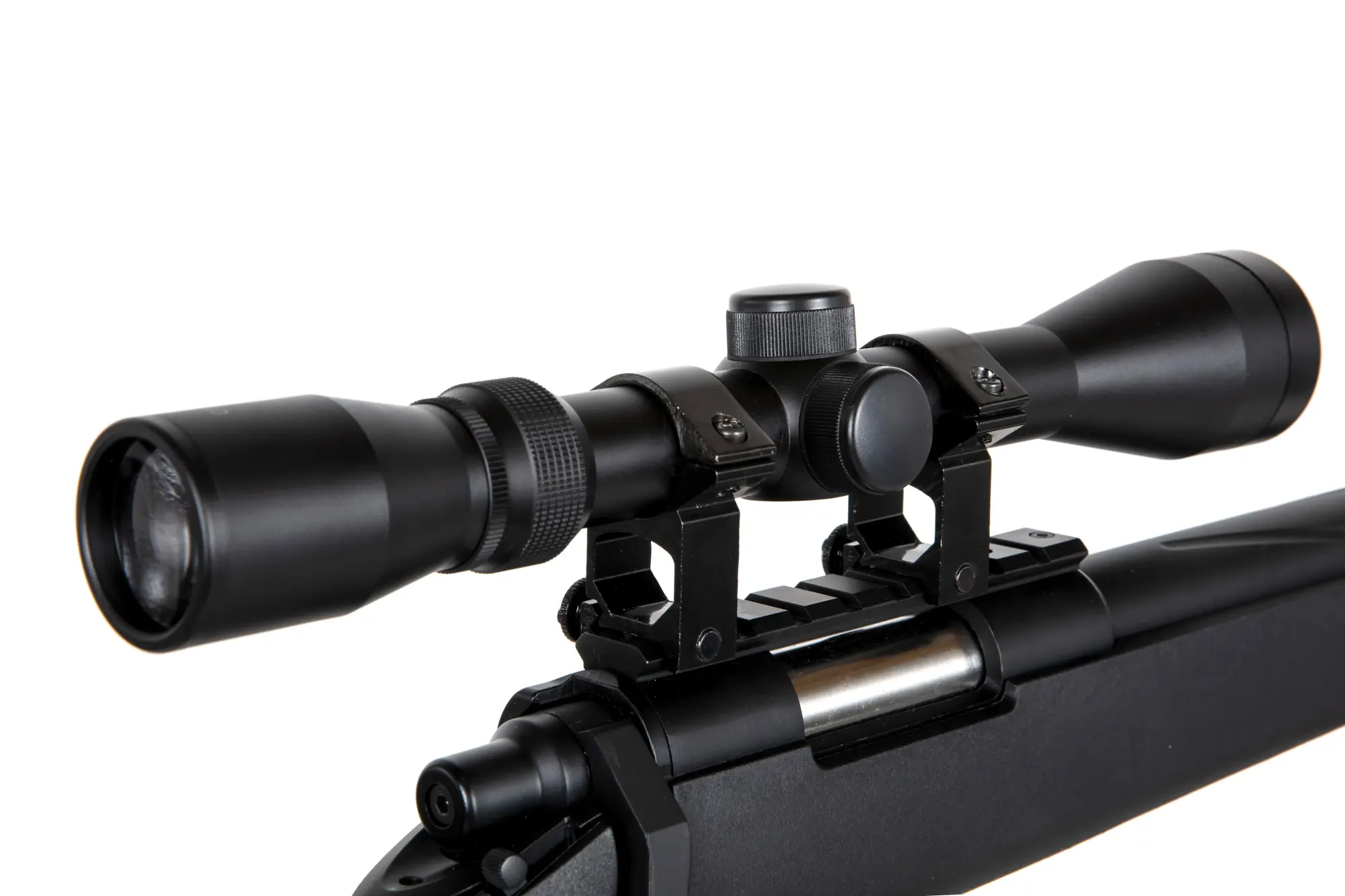 Replika karabinu snajperskiego Specna Arms SA-S12 EDGE™ z lunetą i dwójnogiem Czarna OD-G-SPE-03-039583-00 asgbox.pl Replika karabinu snajperskiego Specna Arms SA-S12 EDGE™ z lunetą i dwójnogiem Czarna - obrazek 4