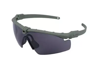 Okulary Tactical - Zielony / Przyciemniane - obrazek 3