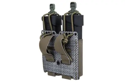 Elastyczna podwójna ładownica pistoletowa Primal Gear Ranger Green - obrazek 2