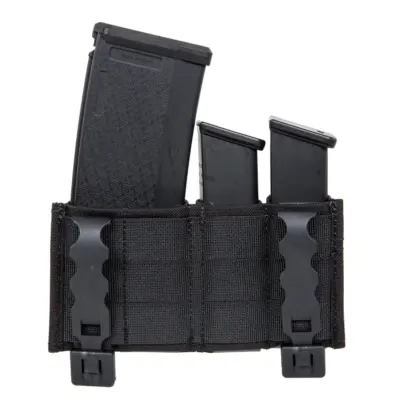 Alternative view of Podwójna ładownica na magazynki Wosport Combo Czarna