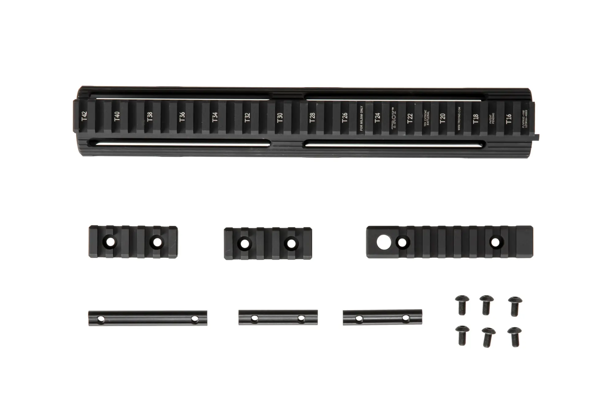 Troy TRX BattleRail 11" - Czarna OD-G-MDB-09-034464-00 asgbox.pl Troy TRX BattleRail 11" - Czarna - obrazek 2