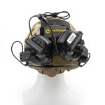 EARMOR M19C Helmet Adapters for M31/ M32 PLUS Headset, ARC Mount - Black - obrazek 3