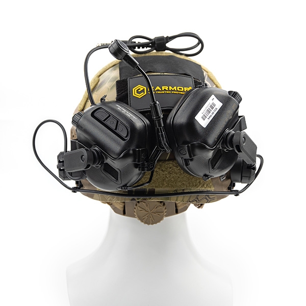 EARMOR M19C Helmet Adapters for M31/ M32 PLUS Headset, ARC Mount - Black OD-A-M19C-BK asgbox.pl EARMOR M19C Helmet Adapters for M31/ M32 PLUS Headset, ARC Mount - Black - obrazek 3