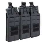 asgbox.pl - Potrójna ładownica Specna Arms Tactical na magazynki karabinowe Czarna