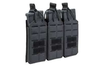 asgbox.pl - Potrójna ładownica Specna Arms Tactical na magazynki karabinowe Czarna