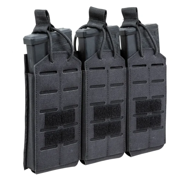 asgbox.pl - Potrójna ładownica Specna Arms Tactical na magazynki karabinowe Czarna