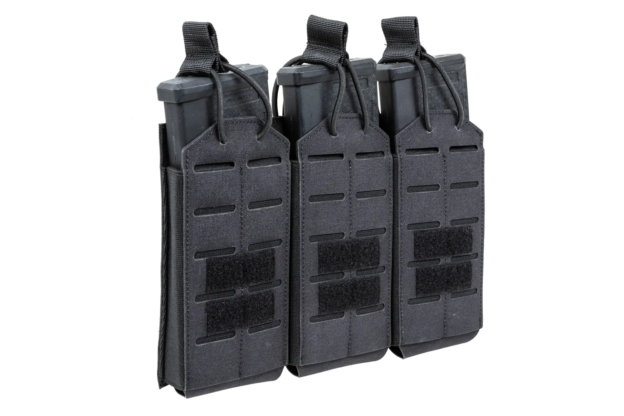 Potrójna ładownica Specna Arms Tactical na magazynki karabinowe Czarna OD-G-SPE-05-046742-00 asgbox.pl asgbox.pl - Potrójna ładownica Specna Arms Tactical na magazynki karabinowe Czarna