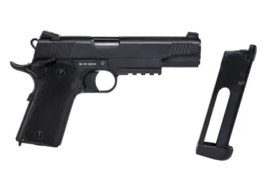 Pistolet ASG Double Bell CQBP 739 CO2 Czarny - obrazek 3