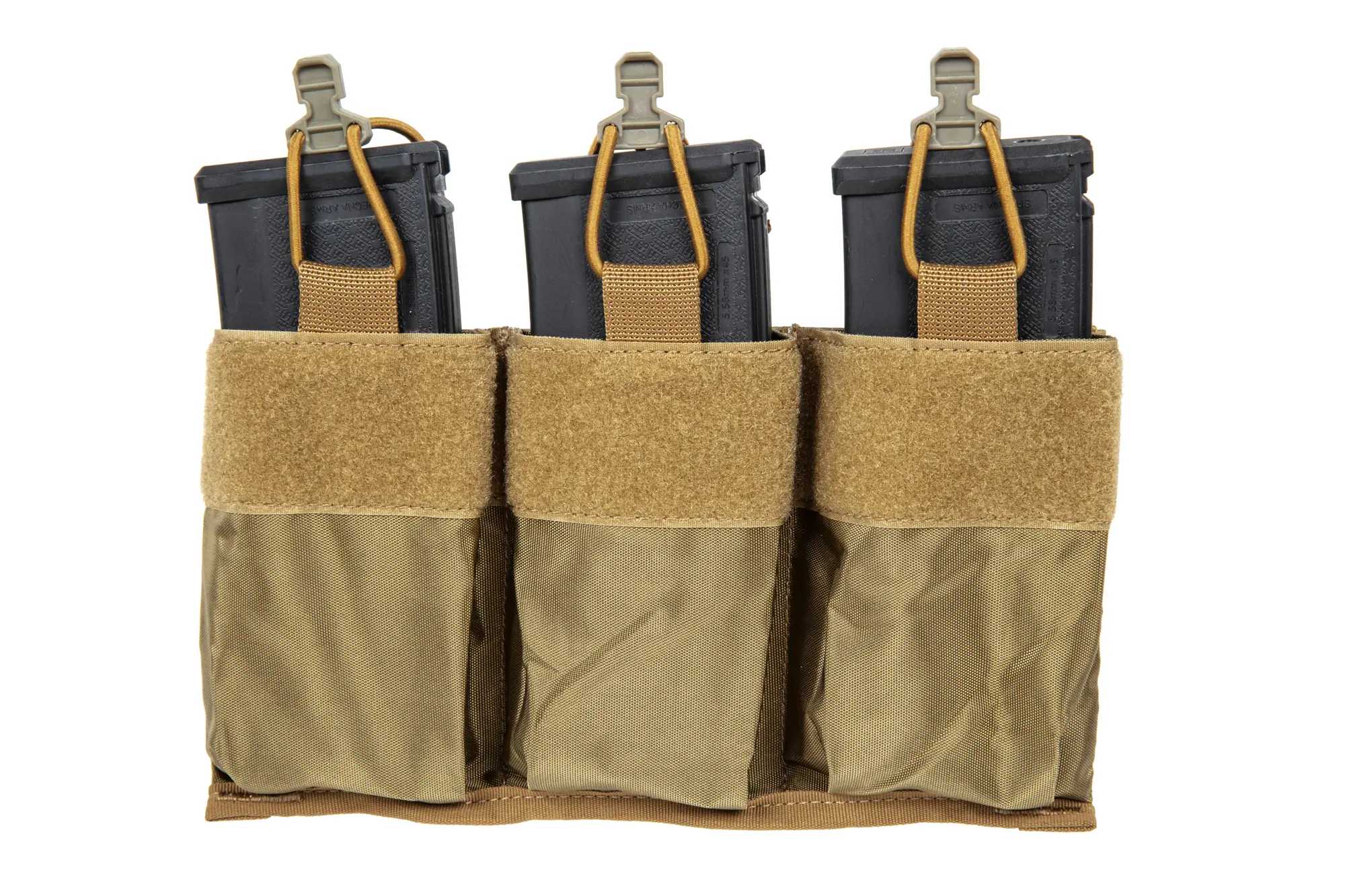 Potrójna wkładka taktyczna na magazynki 7.62 mm Wosport Coyote Brown OD-G-WSP-19-039609-00 asgbox.pl Potrójna wkładka taktyczna na magazynki 7.62 mm Wosport Coyote Brown - obrazek 2