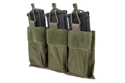 asgbox.pl - Potrójna wkładka taktyczna na magazynki 7.62 mm Wosport Ranger Green