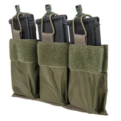 asgbox.pl - Potrójna wkładka taktyczna na magazynki 7.62 mm Wosport Ranger Green