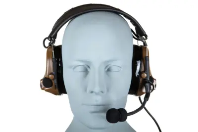 Zestaw słuchawkowy Tac-Sky WYS0053 CtC III Headset Coyote Brown - obrazek 2