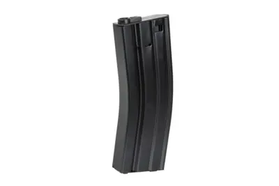 asgbox.pl - Magazynek mid-cap 120 kulek do replik M4 / M16 - czarny